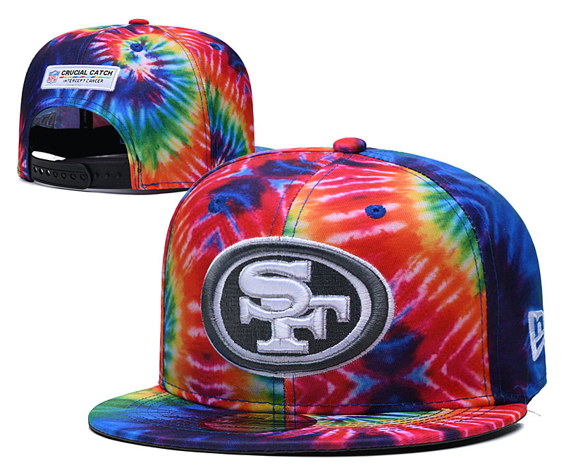 San Francisco 49ers Stitched Crucial Catch Snapback Hats 015